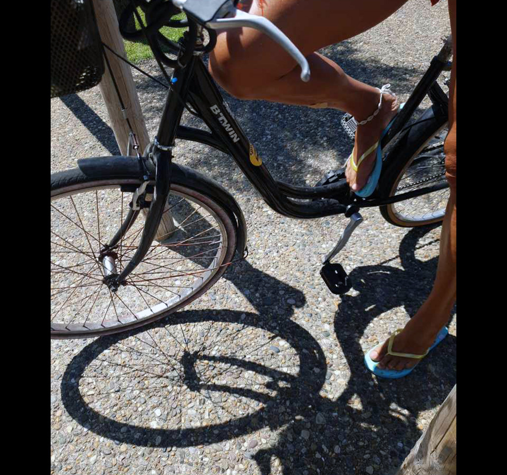 Beach Bike to Wheelskeep Checkin Anglet, France