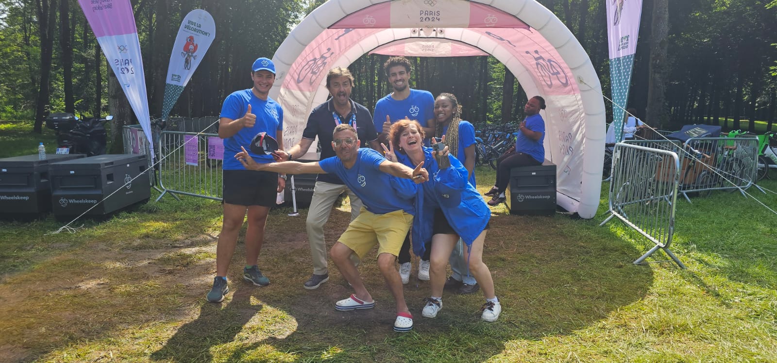 Keepers en las Olimpiadas de Versalles 2024