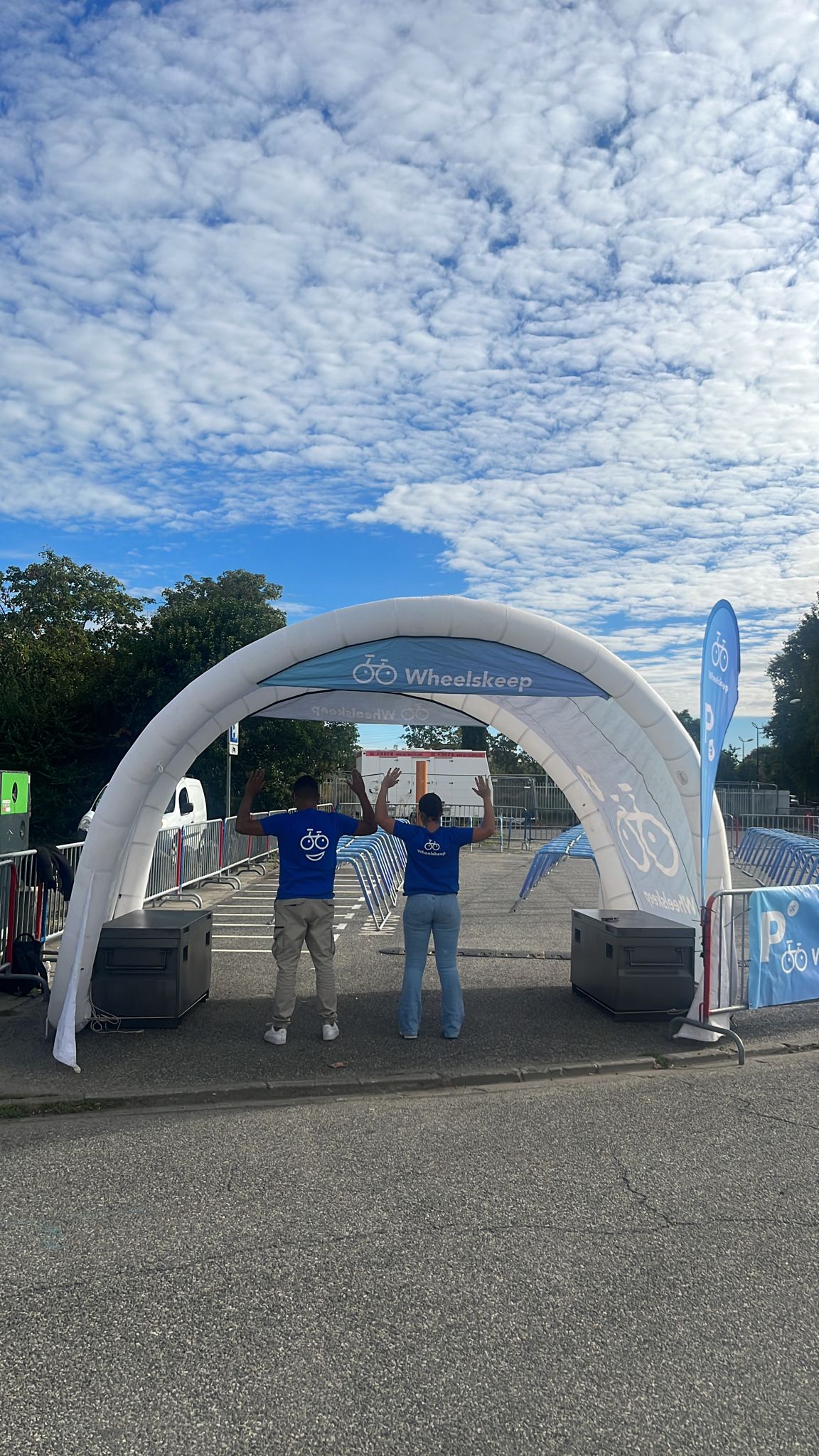 How to get by bike to Stade Ernest Wallon and where to park your bike safely in Toulouse