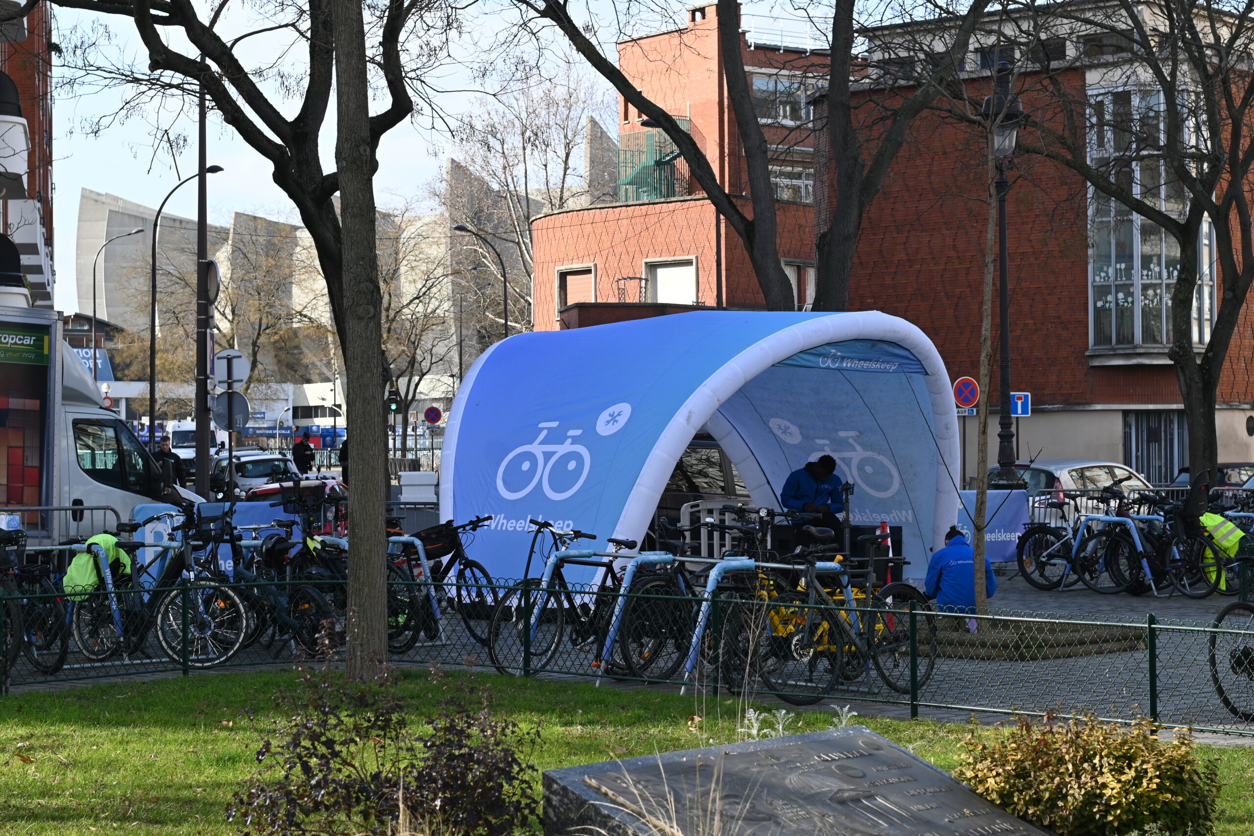 Bicycle parking at PSG: clubs are getting involved for their supporters